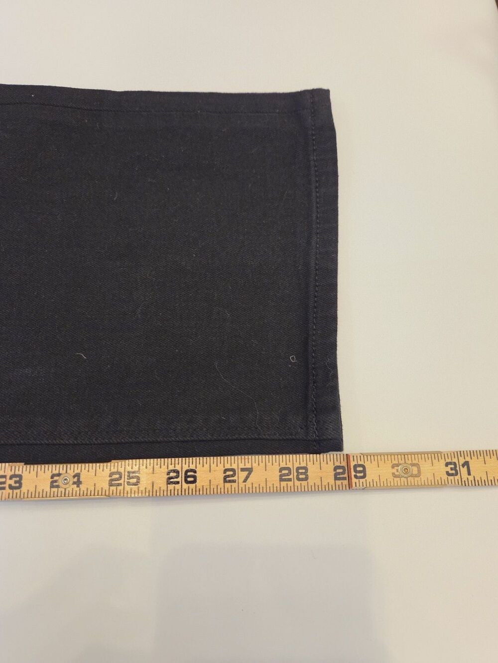 NWT Hudson Jeans Womens 12 Black Mid Rise Straight Leg 29 Inseam Flap Pocket - Picture 11 of 11